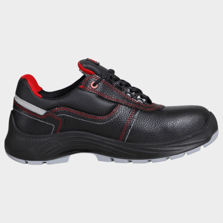 Pantofi de protecție S3 - Dragon JR-X2 ALPHA S3PL, Pantofi de protecție din piele de bovină, bombeu compozit, talpă antiderapantă