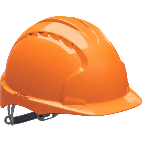 JSP EVO3, Cască de protecție pentru electricieni, calotă din polietilenă HD, suspensie textilă cu fixare în 6 puncte, reglare cu clips (Slip Ratchet) [6]