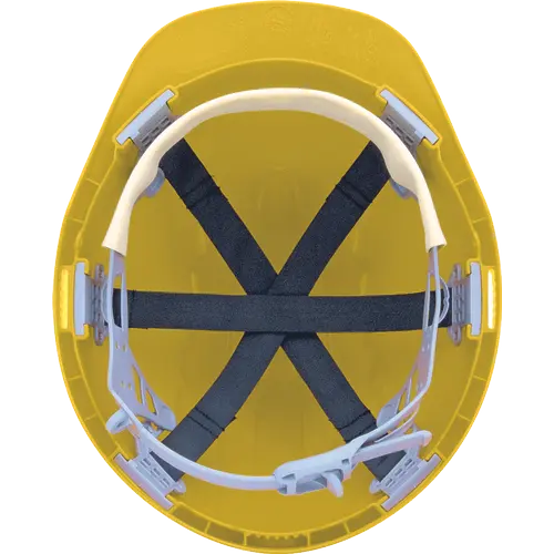 JSP EVO3, Cască de protecție pentru electricieni, calotă din polietilenă HD, suspensie textilă cu fixare în 6 puncte, reglare cu clips (Slip Ratchet) [2]