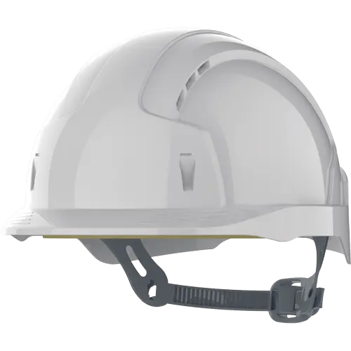 Produse recomandate - JSP EVOLITE, Cască de protecție, calotă din ABS, suspensie textilă cu fixare în 6 puncte, reglare rapidă cu rotiță (Ratchet)