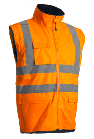 KANATA, Jacheta 4 in 1 HI VIS din poliester 300D [8]