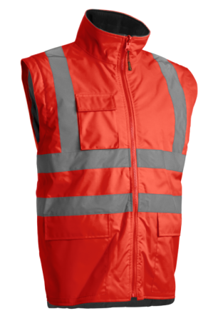 KANATA, Jachetă HI-VIS multistrat 4 în 1 din poliester Oxford 300D, impermeabilă [5]