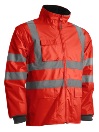 KANATA, Jachetă HI-VIS multistrat 4 în 1 din poliester Oxford 300D, impermeabilă [3]