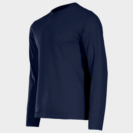 KAOS, Tricou cu maneca lunga din bumbac, 160 g/mp [1]