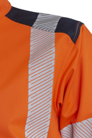 KAZAN, Jachetă HI-VIS tip Softshell, din poliester, membrană TPU, 300 g/mp [2]