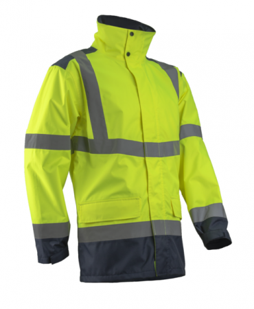 Îmbrăcăminte REFLECTORIZANTĂ (HI-VIS) - KAZAN PARKA, Jacheta din poliester Oxford