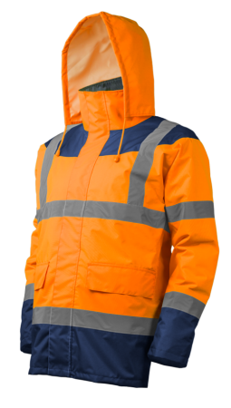 KETA, Jachetă HI-VIS impermeabilă, din poliester Oxford 300D, căptușeală din poliester 160 g/mp [3]