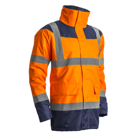 KETA, Jachetă HI-VIS impermeabilă, din poliester Oxford 300D, căptușeală din poliester 160 g/mp [5]