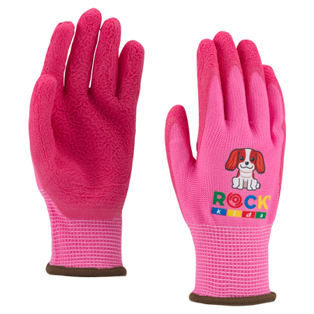 Mănuși Textile Imersate - KID-DOG-P, Mănuși de protecție din poliester, imersate în spumă de latex