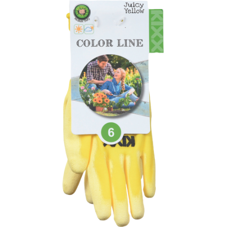 KIXX Juicy Yellow - Mănuși de protecție PU cu palmă galbenă [3]