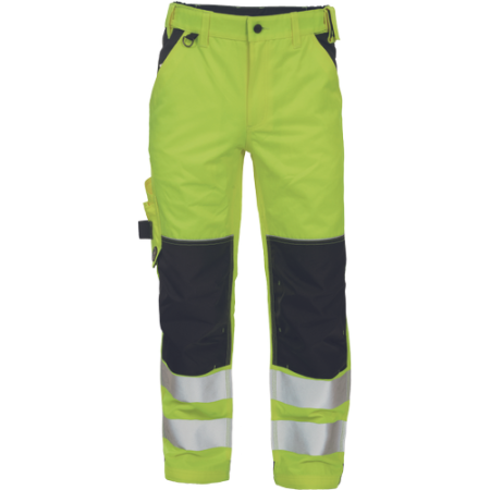 IMBRACAMINTE - KNOXFIELD HVPS FL, Pantaloni reflectorizanți din poliester și bumbac, 260 g/mp