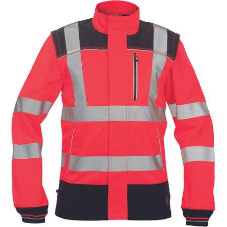 IMBRACAMINTE - KNOXFIELD HVPS, Jachetă reflectorizantă din poliester și bumbac, 270 g/mp
