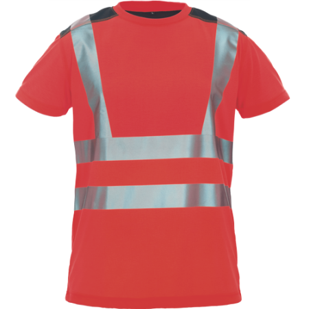 KNOXFIELD HVPS TRICOU ROSU, Tricou de lucru din bumbac și poliester, 170 g/mp [1]