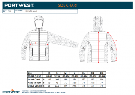 KX3 BUFFLE HYBRID HOOD, Jachetă de lucru termoizolată și impermeabilă, din nailon 40D [2]
