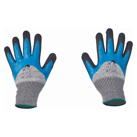 Lichidari Stoc - LAGOPUS, Manusi de protectie din material sintetic, imersate in nitril