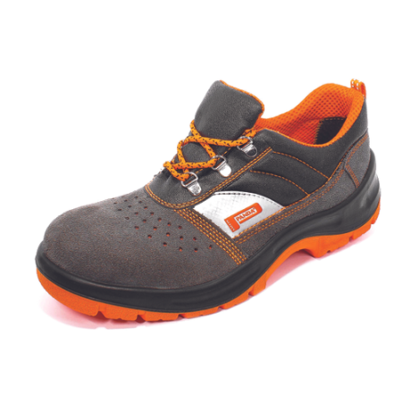 Pantofi - LAMBDA NEOS S1 SRC, Pantofi de protecție din piele întoarsă perforată alvier