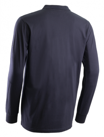 COVERGUARD LAURITS, Bluză polo cu mâneca lungă, ingnifugă și antistatică (ESD), din modacrilic. bumbac și fibră antistatică, 180 g/mp [1]