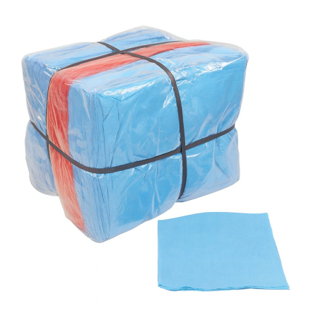 CURĂȚENIE ȘI INGRIJIRE - Lavete colorate din bumbac 100%, 30x50 cm, 140–160 g/mp, 100 buc/pachet