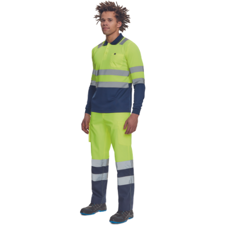LEON HV, Tricou reflectorizant din poliester, 160 g/mp [1]