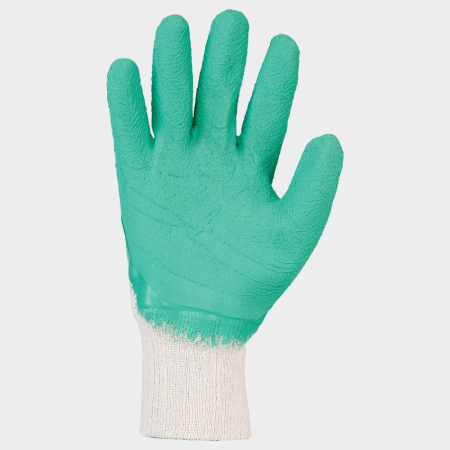 LOOT, Manusi de protectie imersate din latex si bumbac tricot, fara cusaturi [3]