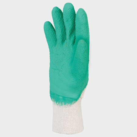 LOOT, Manusi de protectie imersate din latex si bumbac tricot, fara cusaturi [2]