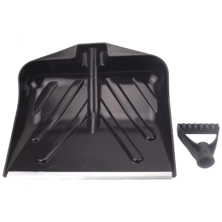 Scule și unelte - Lopată plastic zăpadă 430 x 410 mm, mâner plastic
