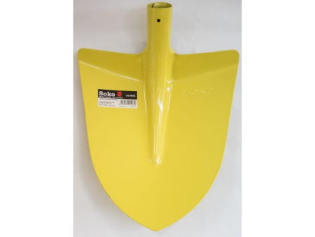 Scule și unelte - Lopată Rotundă Galbenă, lungime 290 mm, lățime 280 mm