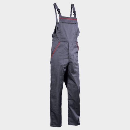 Pantaloni cu pieptar - LT5, Pantaloni cu pieptar din bumbac și poliester, 195 g/mp