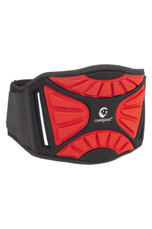 Lumbar Belt Centura Lombara Din Spuma Eva Ventilata Dimensiune Universala Negru Rosu [4]