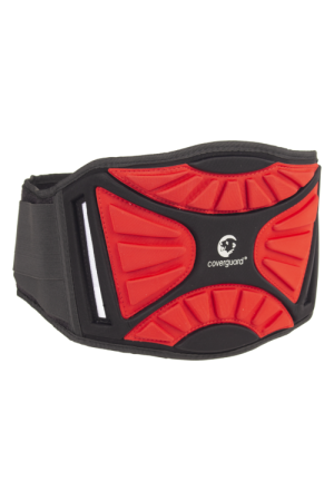 Lumbar Belt Centura Lombara Din Spuma Eva Ventilata Dimensiune Universala Negru Rosu [1]