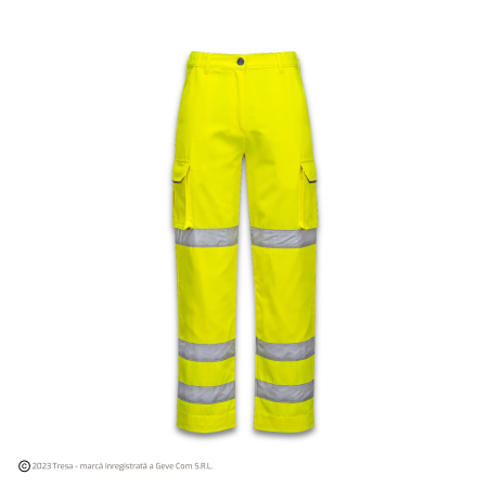 PORTWEST LW71 HI-VIS, Pantaloni femei din poliester si bumbac [2]