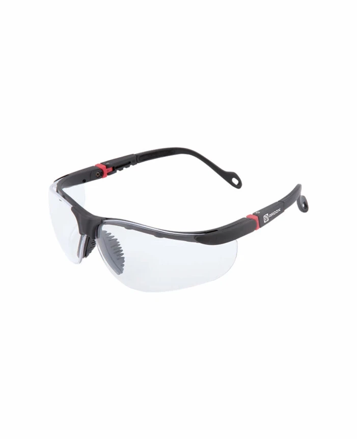 PROTECȚIA OCHILOR - M1000, Ochelari de protecție cu lentilă incoloră din policarbonat, filtru UV, tratament anti-aburire, tratament anti-zgâriere