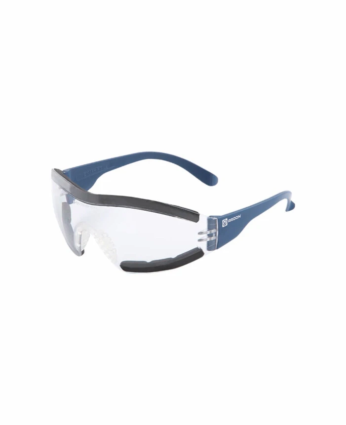 PROTECȚIA OCHILOR - M2000, Ochelari de protecție cu lentilă incoloră din policarbonat, filtru UV, tratament anti-aburire, tratament anti-zgâriere