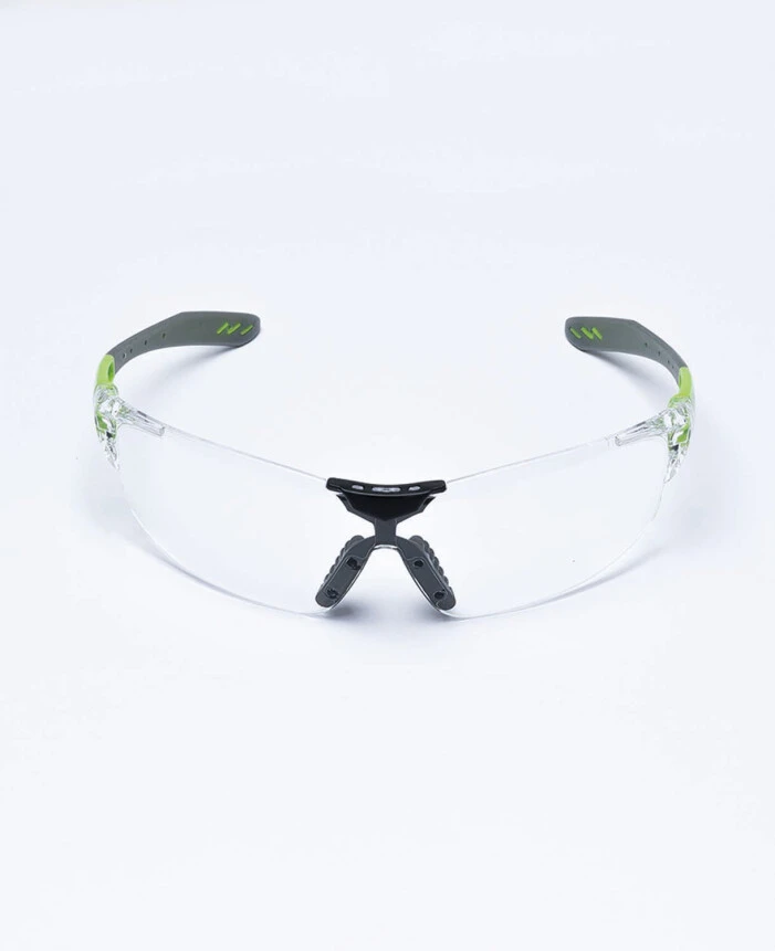 M4001, Ochelari de protecție cu lentilă incoloră din policarbonat, filtru UV, tratament anti-aburire, tratament anti-zgâriere [1]
