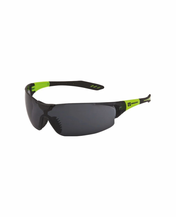 Ochelari de protecție - M4100, Ochelari de protecție din policarbonat, lentilă fumurie anti-aburire și anti-zgâriere, EN 166, EN 172