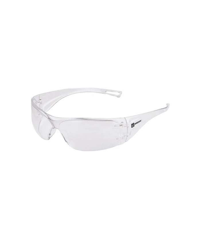 PROTECȚIA OCHILOR - M5000, Ochelari de protecție cu lentilă incoloră din policarbonat, filtru UV, tratament anti-aburire, tratament anti-zgâriere
