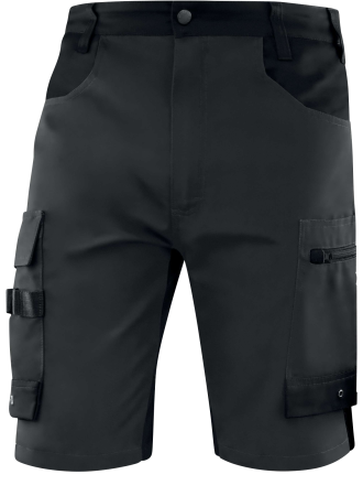 Pantaloni si salopete - M5BE3STR, Pantaloni scurți de lucru din bumbac și poliester cu inserții elastice, 280 g/mp