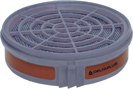 PROTECȚIE RESPIRATORIE - M6000 A1, Filtre pentru semimască, cărbune activ, gaze și vapori organici [set 2 bucăți]