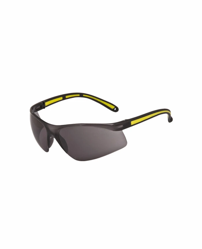 PROTECȚIA OCHILOR - M8100, Ochelari de protecție cu lentilă fumurie din policarbonat, filtru UV, tratament anti-aburire, tratament anti-zgâriere