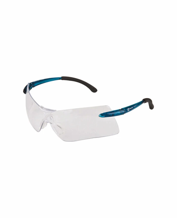 PROTECȚIA OCHILOR - M9000, Ochelari de protecție cu lentilă incoloră din policarbonat, filtru UV, tratament anti-aburire, tratament anti-zgâriere