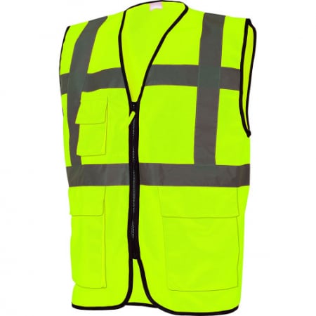 Veste reflectorizante (HI-VIS) - MANAGER, Vestă HI VIS din poliester