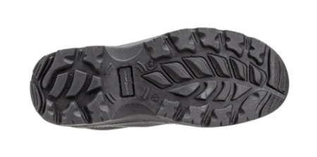 MANGANITE S1P, Pantofi de protecție din piele velur antracit microperforată, bombeu și lamelă oțel, talpă PU SRC antiderapantă, branț EVA cu inserție silicon [6]
