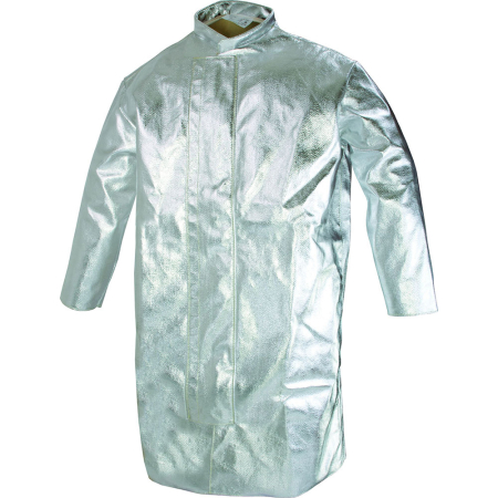 Imbracaminte de sudura - RENANIA, Mantă de protecție termică din țesătură para-aramidică aluminizată, 475 g/mp