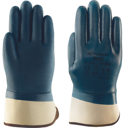 Mănuși Ansell 27-905 Hycron - Protecție Nitril Imersate [1]