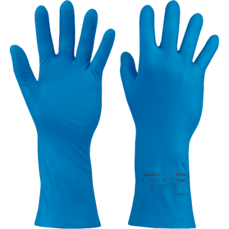 PROTECȚIA MÂINILOR - Mănuși Ansell Alphatec 79700 - Nitril cu tehnologie Aquadri