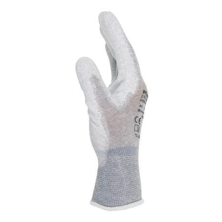 Mănuși ESD din tricot impregnat în palmă [set 10 perechi] [2]