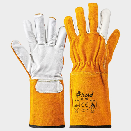 PROTECȚIA MÂINILOR - Manusi sudura TIG TOUCAN 35, piele bovina premium, Kevlar