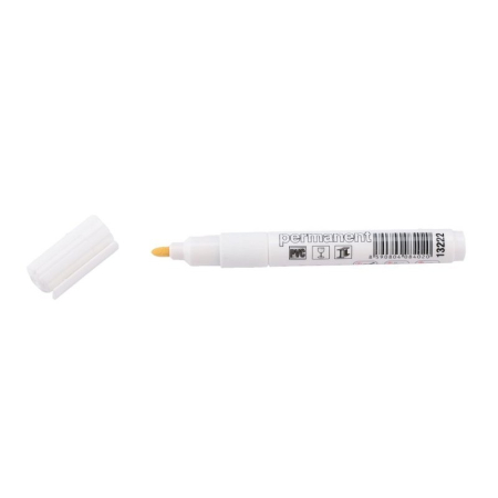 Instrumente de masură și marcaj - Marker permanent 2 mm - alb (13222-MG)