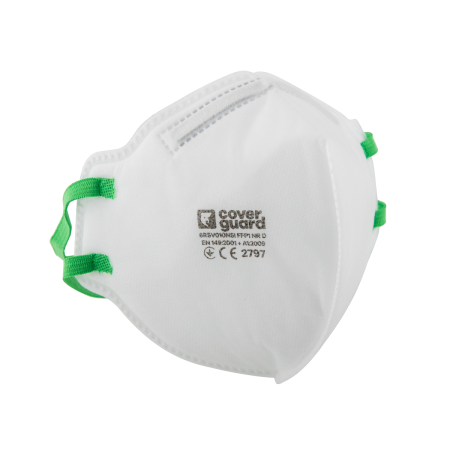 Protecție respiratorie de unică folosință - Mască de protecție FFP1 NR D, pliabilă vertical