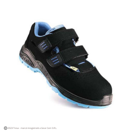 Sandale - MAVERICK S1 PL SR FO ESD, Sandale de protecție din microfibră perforată, bombeu din fibră de sticlă și lamelă antiperforație non-metalică, antistatici (ESD), talpă SR